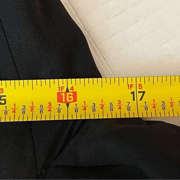 Theory Black Smooth Wool Academia Office Neutral Blazer Jacket NWOT Size 0 - Picture 12 of 14